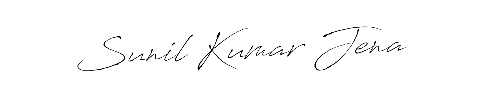 Also we have Sunil Kumar Jena name is the best signature style. Create professional handwritten signature collection using Antro_Vectra autograph style. Sunil Kumar Jena signature style 6 images and pictures png