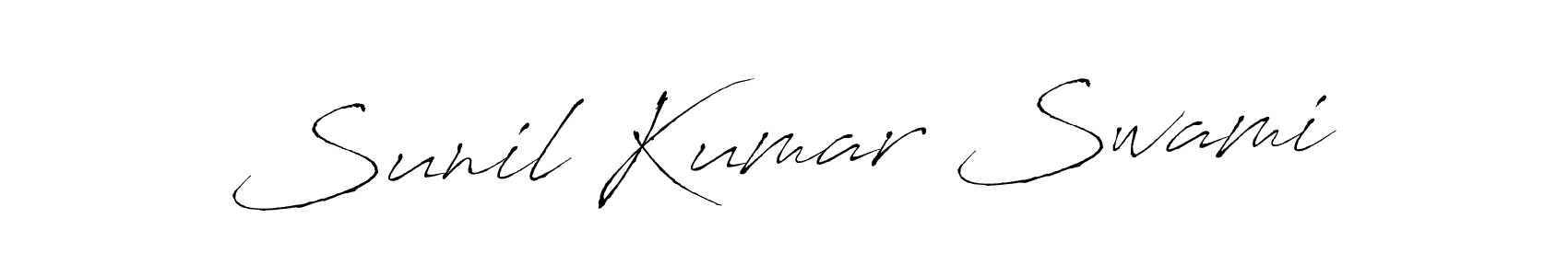 The best way (Antro_Vectra) to make a short signature is to pick only two or three words in your name. The name Sunil Kumar Swami include a total of six letters. For converting this name. Sunil Kumar Swami signature style 6 images and pictures png