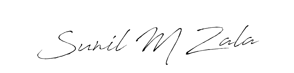 See photos of Sunil M Zala official signature by Spectra . Check more albums & portfolios. Read reviews & check more about Antro_Vectra font. Sunil M Zala signature style 6 images and pictures png