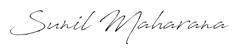 It looks like you need a new signature style for name Sunil Maharana. Design unique handwritten (Antro_Vectra) signature with our free signature maker in just a few clicks. Sunil Maharana signature style 6 images and pictures png