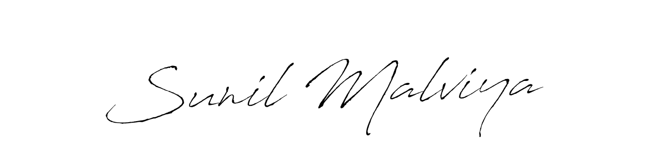 The best way (Antro_Vectra) to make a short signature is to pick only two or three words in your name. The name Sunil Malviya include a total of six letters. For converting this name. Sunil Malviya signature style 6 images and pictures png