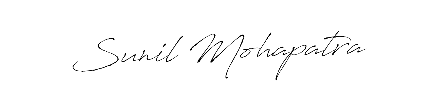 How to make Sunil Mohapatra signature? Antro_Vectra is a professional autograph style. Create handwritten signature for Sunil Mohapatra name. Sunil Mohapatra signature style 6 images and pictures png