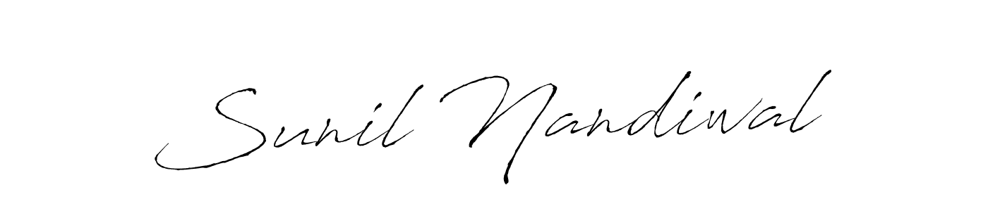 Make a beautiful signature design for name Sunil Nandiwal. Use this online signature maker to create a handwritten signature for free. Sunil Nandiwal signature style 6 images and pictures png