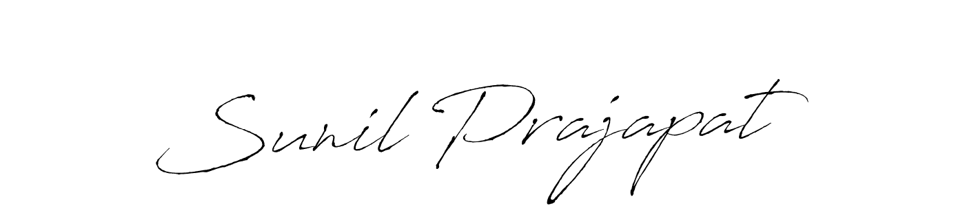 It looks lik you need a new signature style for name Sunil Prajapat. Design unique handwritten (Antro_Vectra) signature with our free signature maker in just a few clicks. Sunil Prajapat signature style 6 images and pictures png