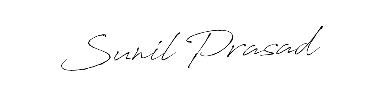 Antro_Vectra is a professional signature style that is perfect for those who want to add a touch of class to their signature. It is also a great choice for those who want to make their signature more unique. Get Sunil Prasad name to fancy signature for free. Sunil Prasad signature style 6 images and pictures png