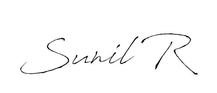 Make a beautiful signature design for name Sunil R. Use this online signature maker to create a handwritten signature for free. Sunil R signature style 6 images and pictures png