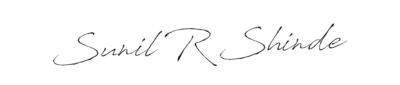 Also we have Sunil R Shinde name is the best signature style. Create professional handwritten signature collection using Antro_Vectra autograph style. Sunil R Shinde signature style 6 images and pictures png