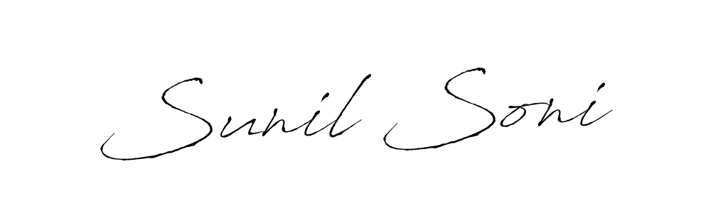 Make a beautiful signature design for name Sunil Soni. Use this online signature maker to create a handwritten signature for free. Sunil Soni signature style 6 images and pictures png