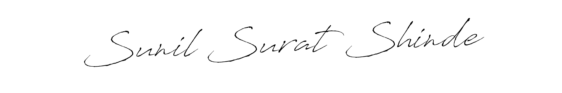Similarly Antro_Vectra is the best handwritten signature design. Signature creator online .You can use it as an online autograph creator for name Sunil Surat Shinde. Sunil Surat Shinde signature style 6 images and pictures png