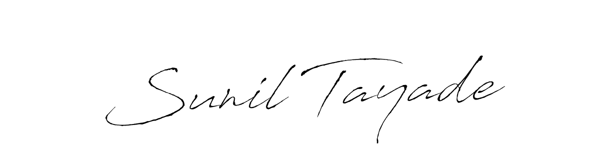 Make a short Sunil Tayade signature style. Manage your documents anywhere anytime using Antro_Vectra. Create and add eSignatures, submit forms, share and send files easily. Sunil Tayade signature style 6 images and pictures png