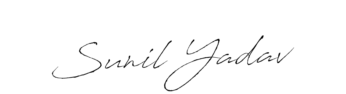 Similarly Antro_Vectra is the best handwritten signature design. Signature creator online .You can use it as an online autograph creator for name Sunil Yadav. Sunil Yadav signature style 6 images and pictures png