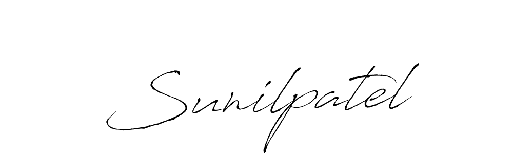 It looks lik you need a new signature style for name Sunilpatel. Design unique handwritten (Antro_Vectra) signature with our free signature maker in just a few clicks. Sunilpatel signature style 6 images and pictures png