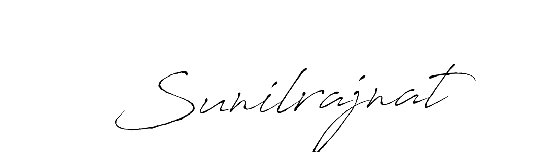 Design your own signature with our free online signature maker. With this signature software, you can create a handwritten (Antro_Vectra) signature for name Sunilrajnat. Sunilrajnat signature style 6 images and pictures png