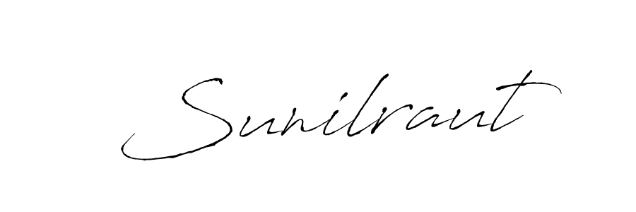 How to make Sunilraut signature? Antro_Vectra is a professional autograph style. Create handwritten signature for Sunilraut name. Sunilraut signature style 6 images and pictures png