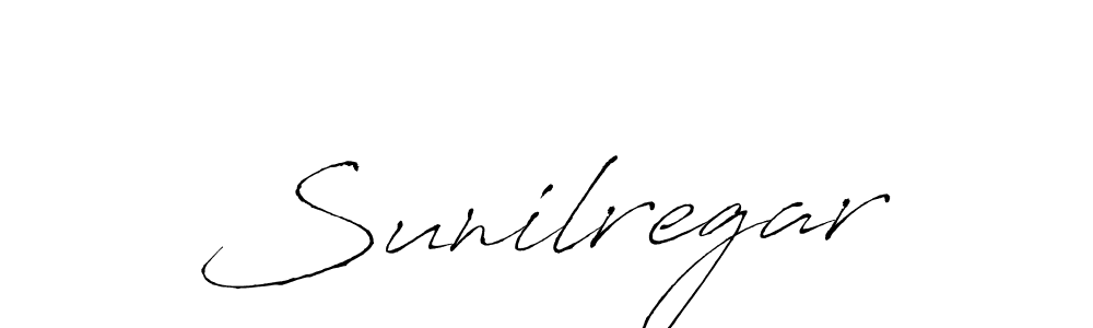 How to make Sunilregar signature? Antro_Vectra is a professional autograph style. Create handwritten signature for Sunilregar name. Sunilregar signature style 6 images and pictures png