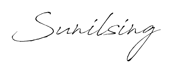 Similarly Antro_Vectra is the best handwritten signature design. Signature creator online. You can use it as an online autograph creator for name Sunilsing. Sunilsing signature style 6 images and pictures png