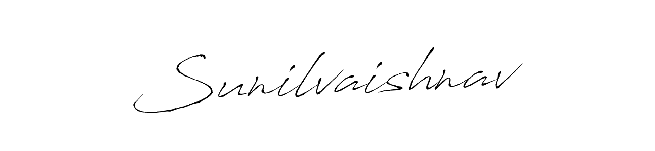 The best way (Antro_Vectra) to make a short signature is to pick only two or three words in your name. The name Sunilvaishnav include a total of six letters. For converting this name. Sunilvaishnav signature style 6 images and pictures png