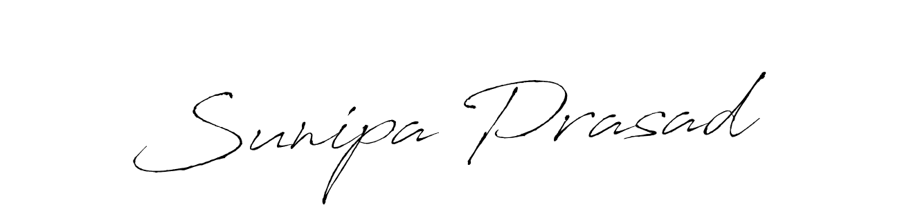 Design your own signature with our free online signature maker. With this signature software, you can create a handwritten (Antro_Vectra) signature for name Sunipa Prasad. Sunipa Prasad signature style 6 images and pictures png