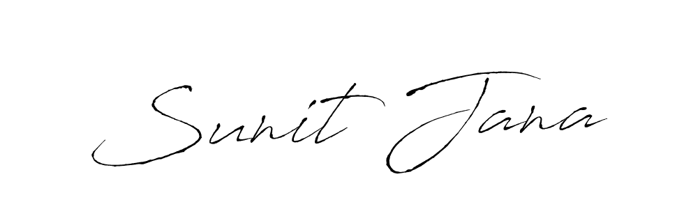 This is the best signature style for the Sunit Jana name. Also you like these signature font (Antro_Vectra). Mix name signature. Sunit Jana signature style 6 images and pictures png