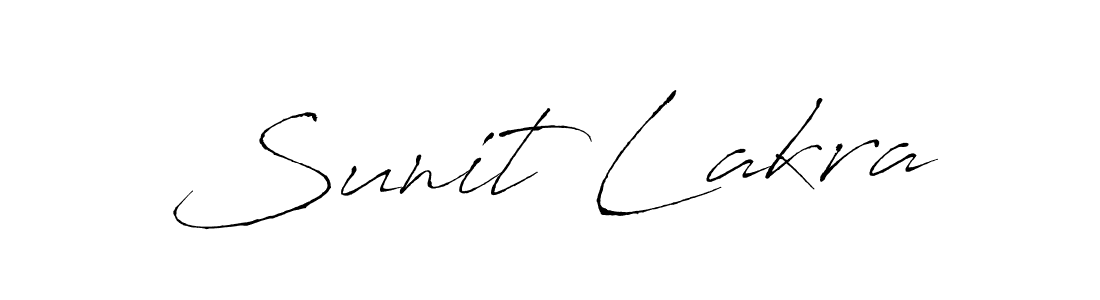 How to make Sunit Lakra signature? Antro_Vectra is a professional autograph style. Create handwritten signature for Sunit Lakra name. Sunit Lakra signature style 6 images and pictures png