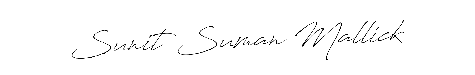 Make a beautiful signature design for name Sunit Suman Mallick. Use this online signature maker to create a handwritten signature for free. Sunit Suman Mallick signature style 6 images and pictures png