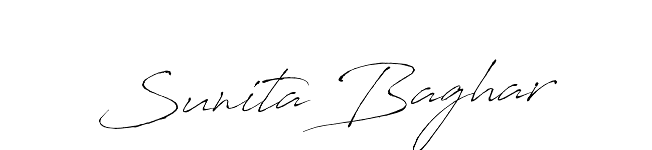 The best way (Antro_Vectra) to make a short signature is to pick only two or three words in your name. The name Sunita Baghar include a total of six letters. For converting this name. Sunita Baghar signature style 6 images and pictures png