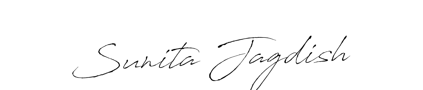 Make a beautiful signature design for name Sunita Jagdish. Use this online signature maker to create a handwritten signature for free. Sunita Jagdish signature style 6 images and pictures png