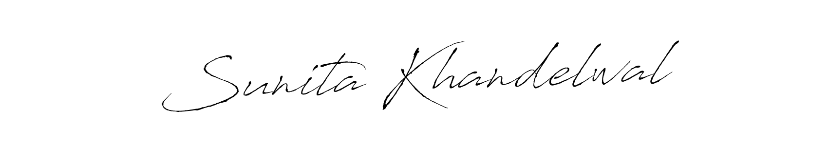 Best and Professional Signature Style for Sunita Khandelwal. Antro_Vectra Best Signature Style Collection. Sunita Khandelwal signature style 6 images and pictures png