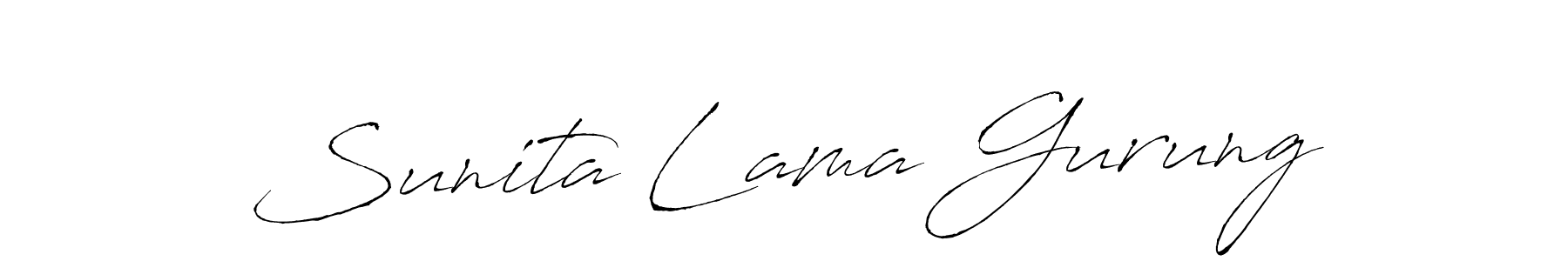 if you are searching for the best signature style for your name Sunita Lama Gurung. so please give up your signature search. here we have designed multiple signature styles  using Antro_Vectra. Sunita Lama Gurung signature style 6 images and pictures png
