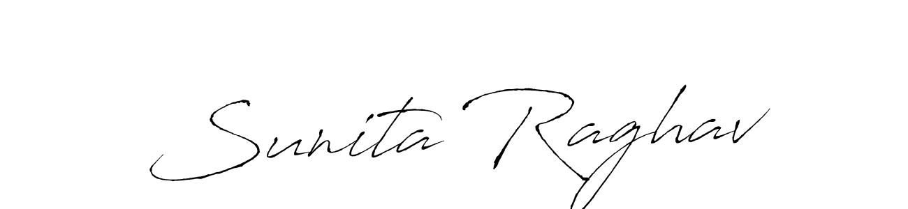 Also You can easily find your signature by using the search form. We will create Sunita Raghav name handwritten signature images for you free of cost using Antro_Vectra sign style. Sunita Raghav signature style 6 images and pictures png