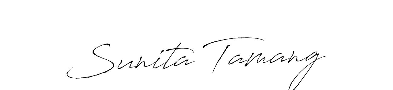 Make a beautiful signature design for name Sunita Tamang. Use this online signature maker to create a handwritten signature for free. Sunita Tamang signature style 6 images and pictures png