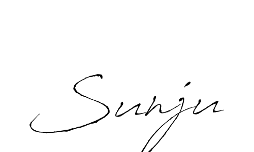 It looks lik you need a new signature style for name Sunju. Design unique handwritten (Antro_Vectra) signature with our free signature maker in just a few clicks. Sunju signature style 6 images and pictures png