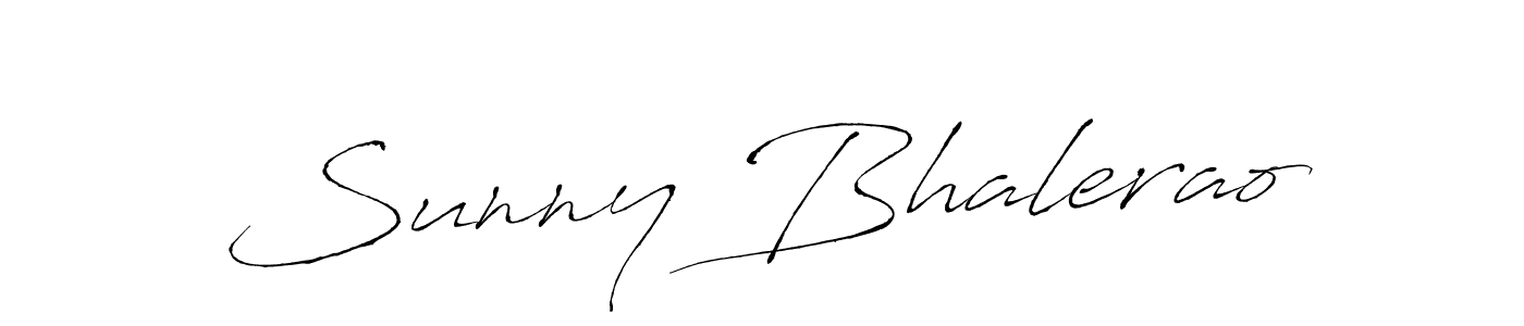 Sunny Bhalerao stylish signature style. Best Handwritten Sign (Antro_Vectra) for my name. Handwritten Signature Collection Ideas for my name Sunny Bhalerao. Sunny Bhalerao signature style 6 images and pictures png