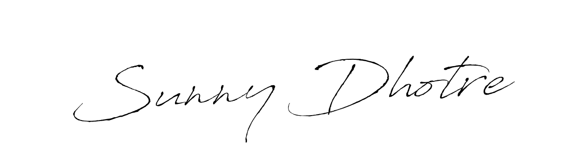 Use a signature maker to create a handwritten signature online. With this signature software, you can design (Antro_Vectra) your own signature for name Sunny Dhotre. Sunny Dhotre signature style 6 images and pictures png