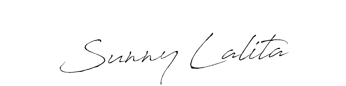 if you are searching for the best signature style for your name Sunny Lalita. so please give up your signature search. here we have designed multiple signature styles  using Antro_Vectra. Sunny Lalita signature style 6 images and pictures png
