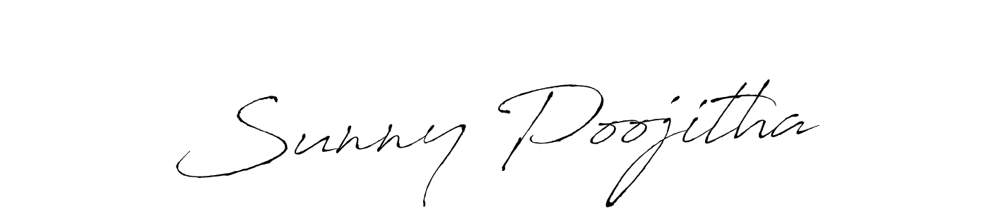 The best way (Antro_Vectra) to make a short signature is to pick only two or three words in your name. The name Sunny Poojitha include a total of six letters. For converting this name. Sunny Poojitha signature style 6 images and pictures png