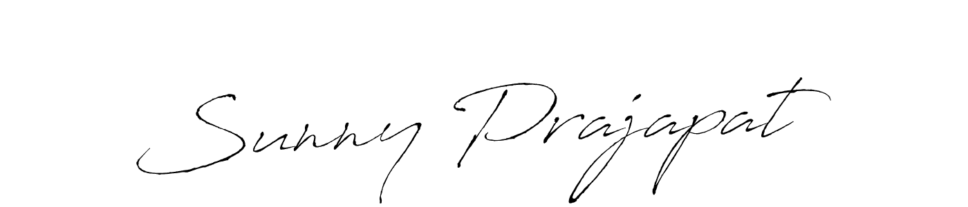 It looks lik you need a new signature style for name Sunny Prajapat. Design unique handwritten (Antro_Vectra) signature with our free signature maker in just a few clicks. Sunny Prajapat signature style 6 images and pictures png