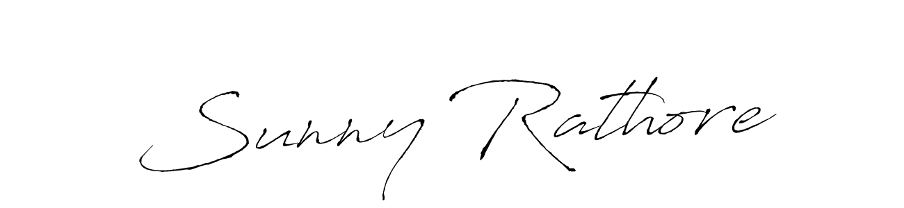 Use a signature maker to create a handwritten signature online. With this signature software, you can design (Antro_Vectra) your own signature for name Sunny Rathore. Sunny Rathore signature style 6 images and pictures png