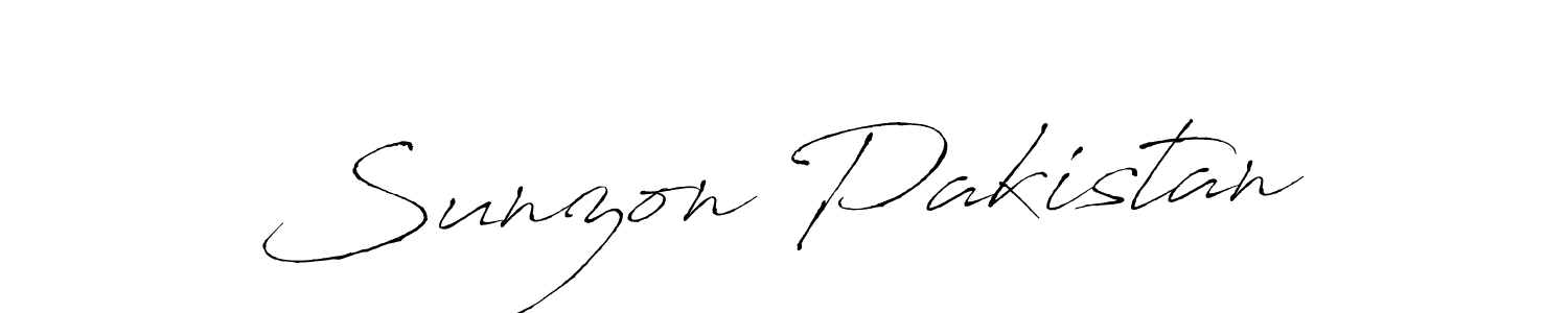 Check out images of Autograph of Sunzon Pakistan name. Actor Sunzon Pakistan Signature Style. Antro_Vectra is a professional sign style online. Sunzon Pakistan signature style 6 images and pictures png