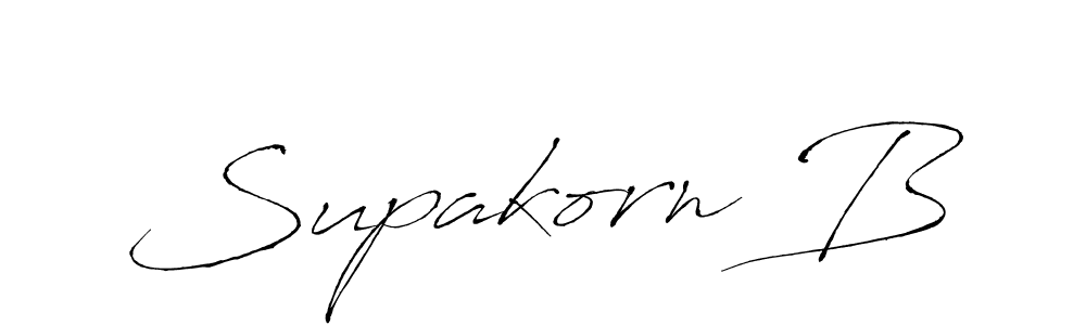 Once you've used our free online signature maker to create your best signature Antro_Vectra style, it's time to enjoy all of the benefits that Supakorn B name signing documents. Supakorn B signature style 6 images and pictures png