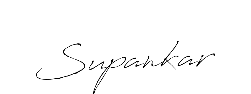 Use a signature maker to create a handwritten signature online. With this signature software, you can design (Antro_Vectra) your own signature for name Supankar. Supankar signature style 6 images and pictures png
