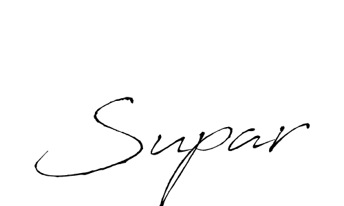 Make a beautiful signature design for name Supar. With this signature (Antro_Vectra) style, you can create a handwritten signature for free. Supar signature style 6 images and pictures png