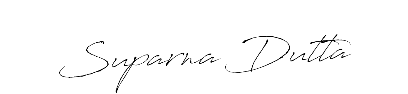 Make a beautiful signature design for name Suparna Dutta. Use this online signature maker to create a handwritten signature for free. Suparna Dutta signature style 6 images and pictures png