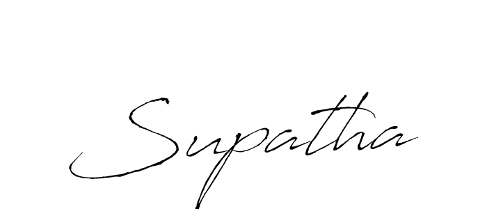 Also we have Supatha name is the best signature style. Create professional handwritten signature collection using Antro_Vectra autograph style. Supatha signature style 6 images and pictures png