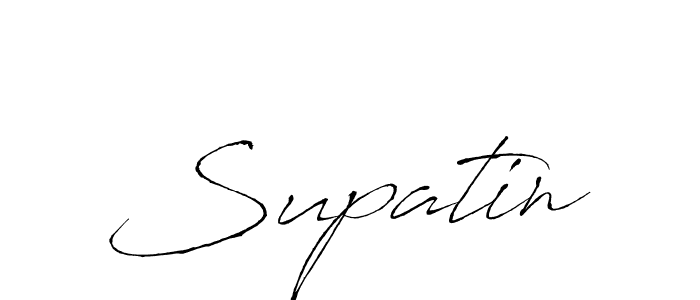 How to make Supatin name signature. Use Antro_Vectra style for creating short signs online. This is the latest handwritten sign. Supatin signature style 6 images and pictures png