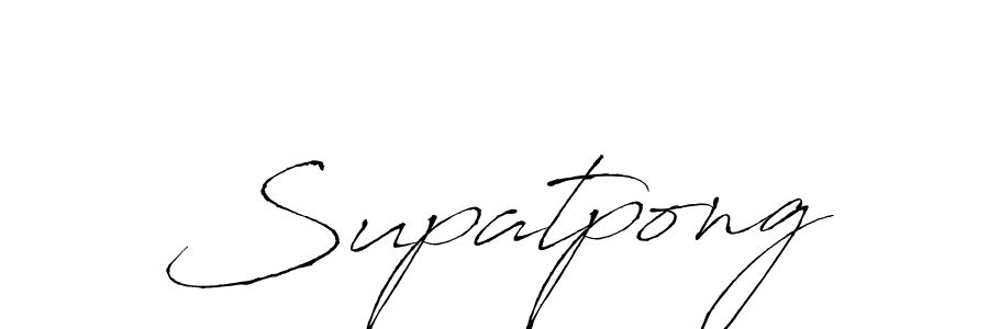if you are searching for the best signature style for your name Supatpong. so please give up your signature search. here we have designed multiple signature styles  using Antro_Vectra. Supatpong signature style 6 images and pictures png