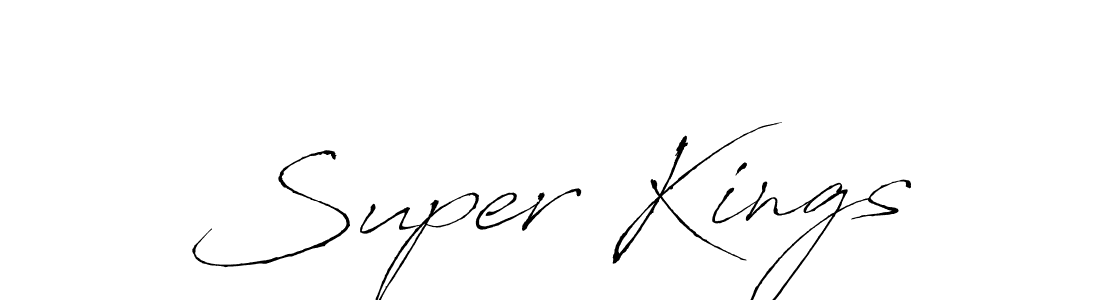 Make a beautiful signature design for name Super Kings. With this signature (Antro_Vectra) style, you can create a handwritten signature for free. Super Kings signature style 6 images and pictures png