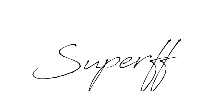 Create a beautiful signature design for name Superff. With this signature (Antro_Vectra) fonts, you can make a handwritten signature for free. Superff signature style 6 images and pictures png