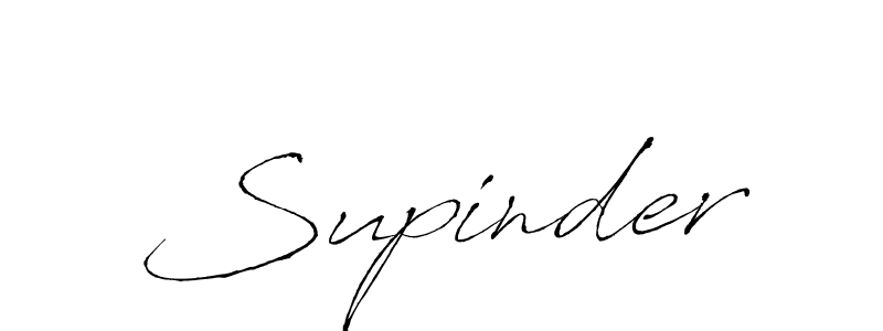 How to make Supinder name signature. Use Antro_Vectra style for creating short signs online. This is the latest handwritten sign. Supinder signature style 6 images and pictures png