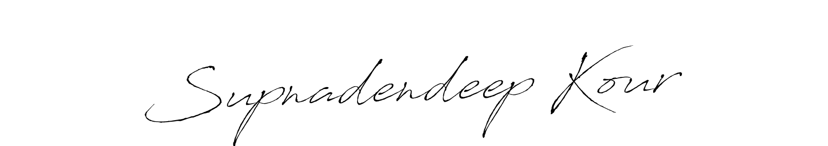 The best way (Antro_Vectra) to make a short signature is to pick only two or three words in your name. The name Supnadendeep Kour include a total of six letters. For converting this name. Supnadendeep Kour signature style 6 images and pictures png